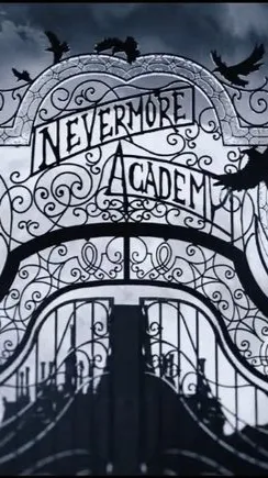 ai character: Nevermore academy  background