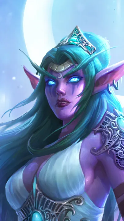 ai character: Tyrande background