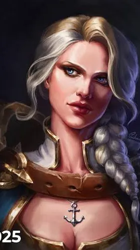 ai character: Jaina proundmore  background