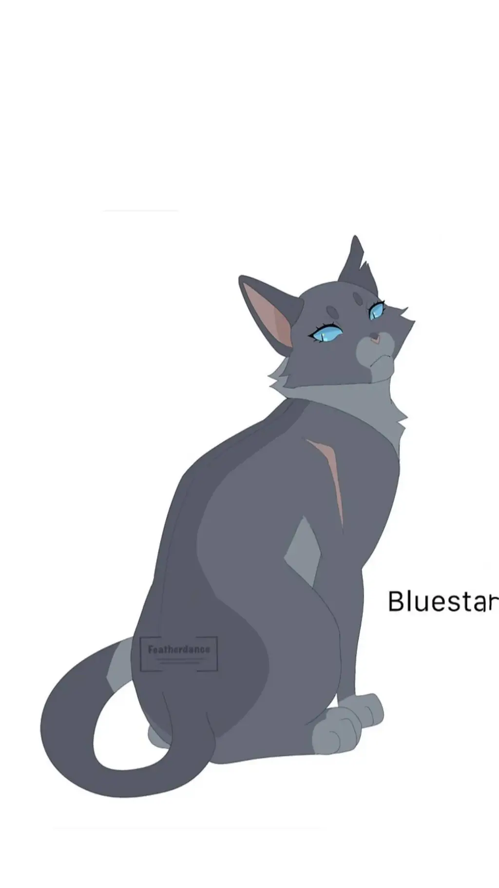 ai character: Bluestar ♡ background