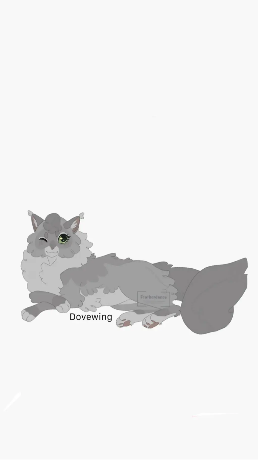 ai character: Dovewing ☆ background