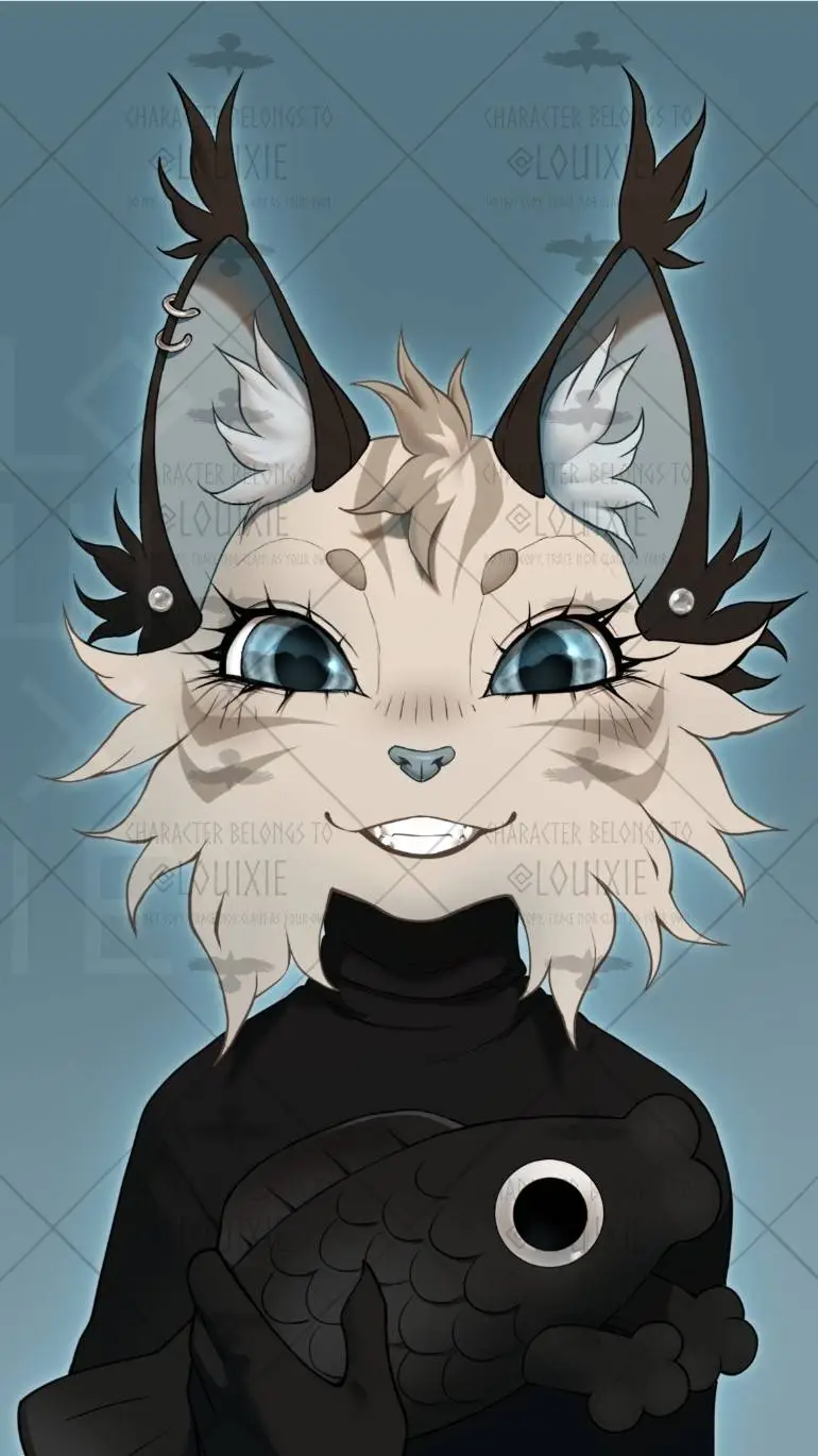 ai character:  𓅂 LOUIXIE 𓅂 background