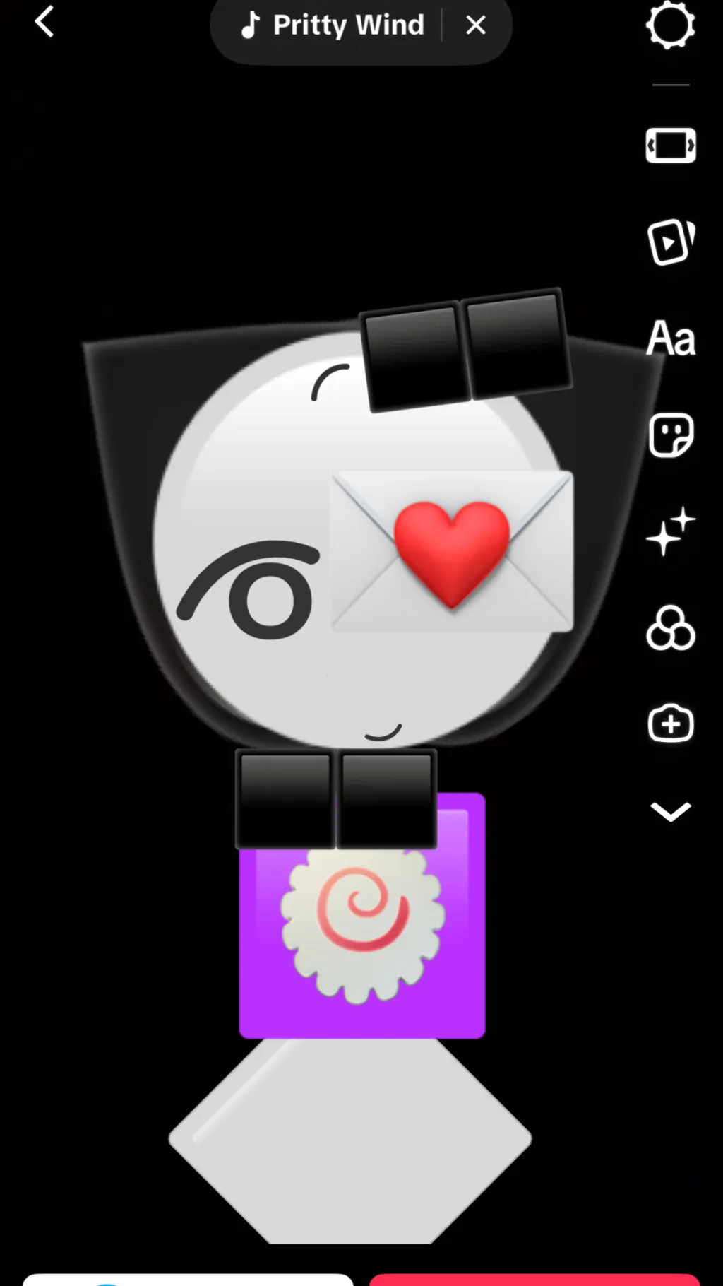 ai character: Emoji cat background