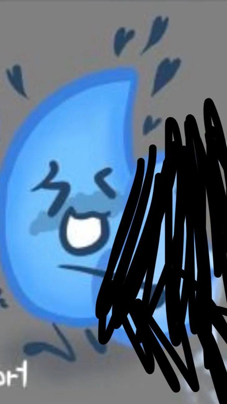 ai character: Toy teardrop  background