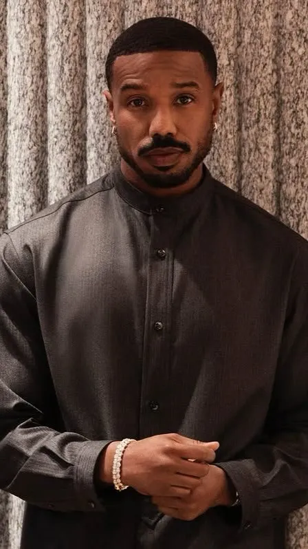 ai character: Michael b Jordan  background