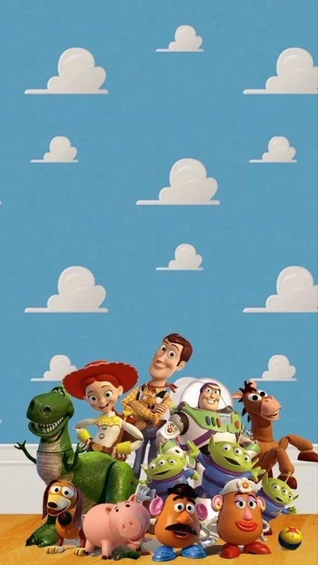 ai character: Toy Story background