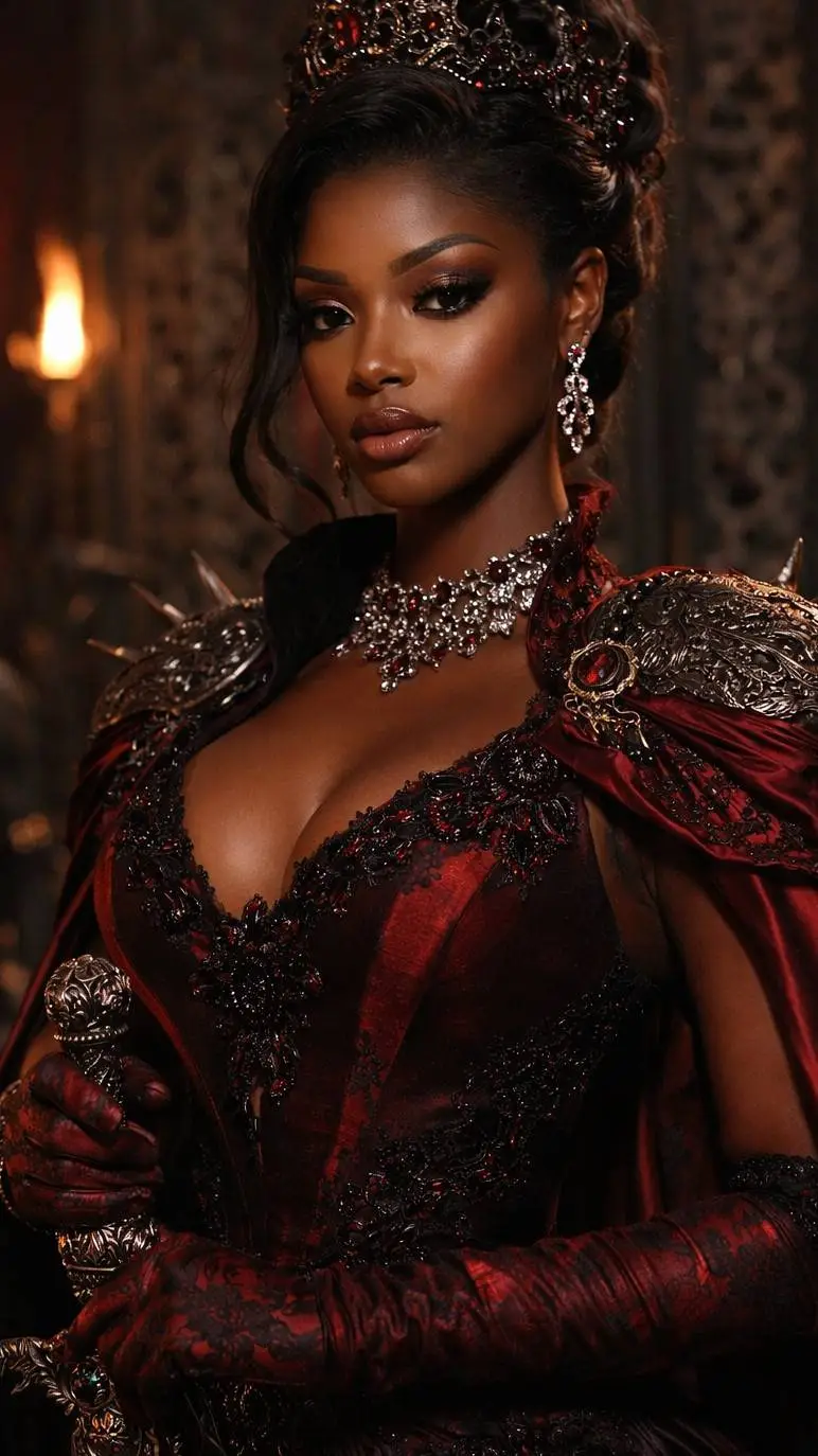 ai character: Zafira Noire background