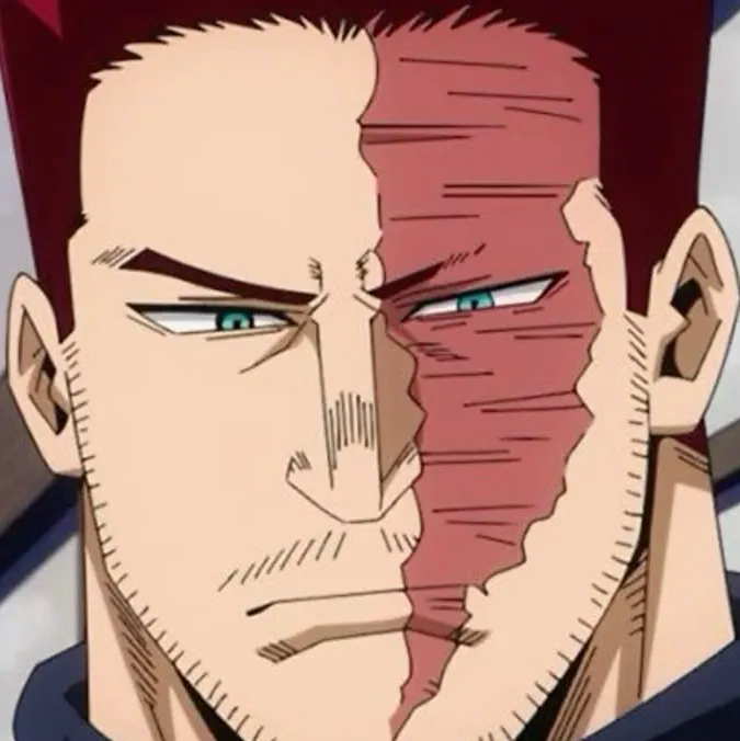 chat with ai character: Enji Todoroki 