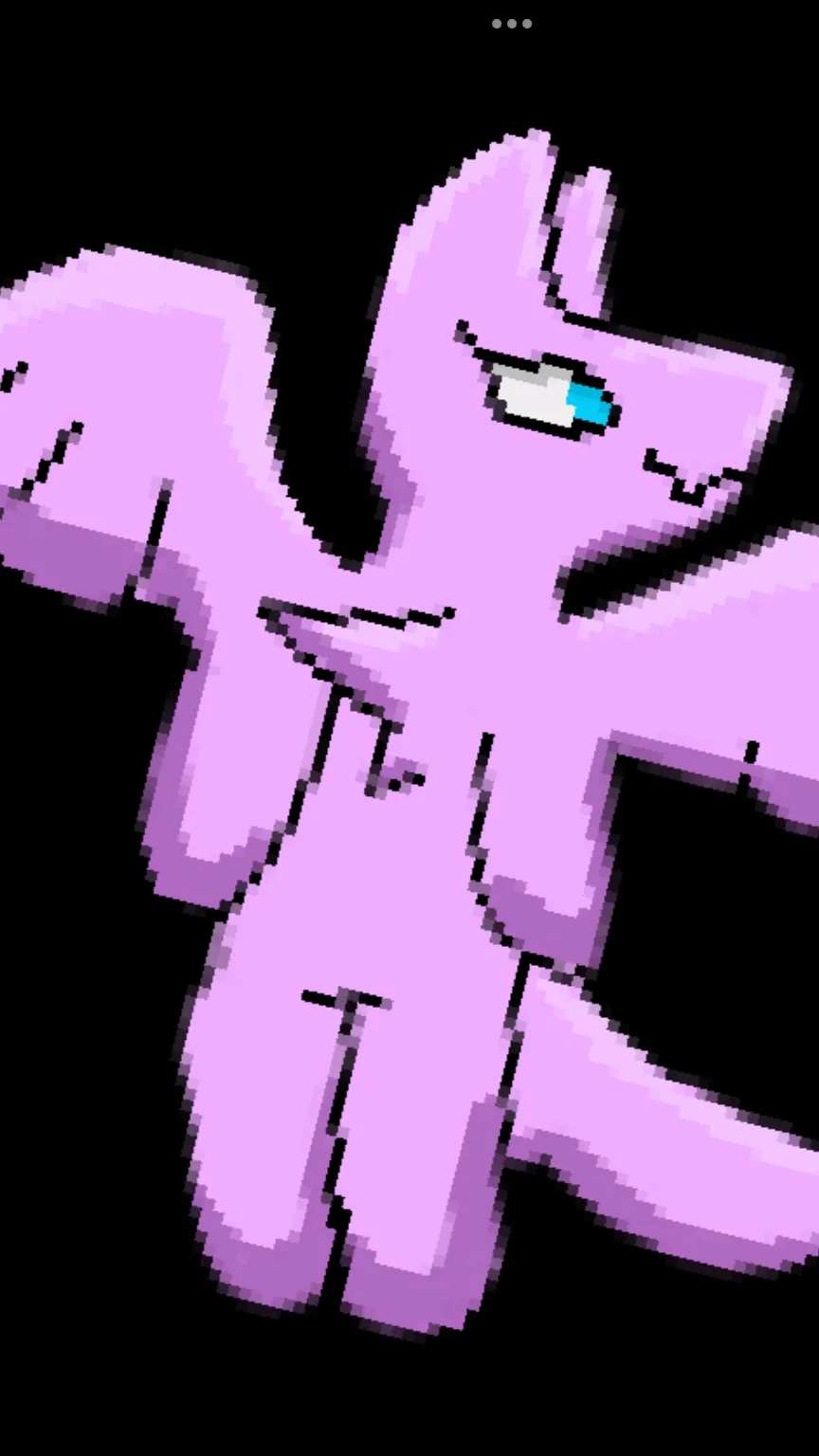 ai character: Pinksha (old OC) background