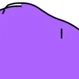 chat with ai character: Purple face