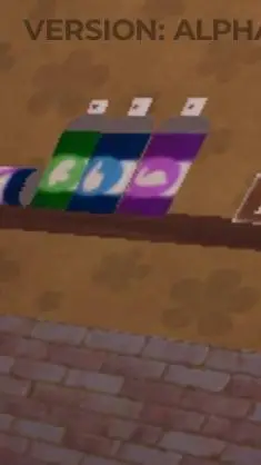ai character: Dandys petal dye background