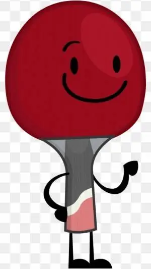 ai character: P pong paddle background