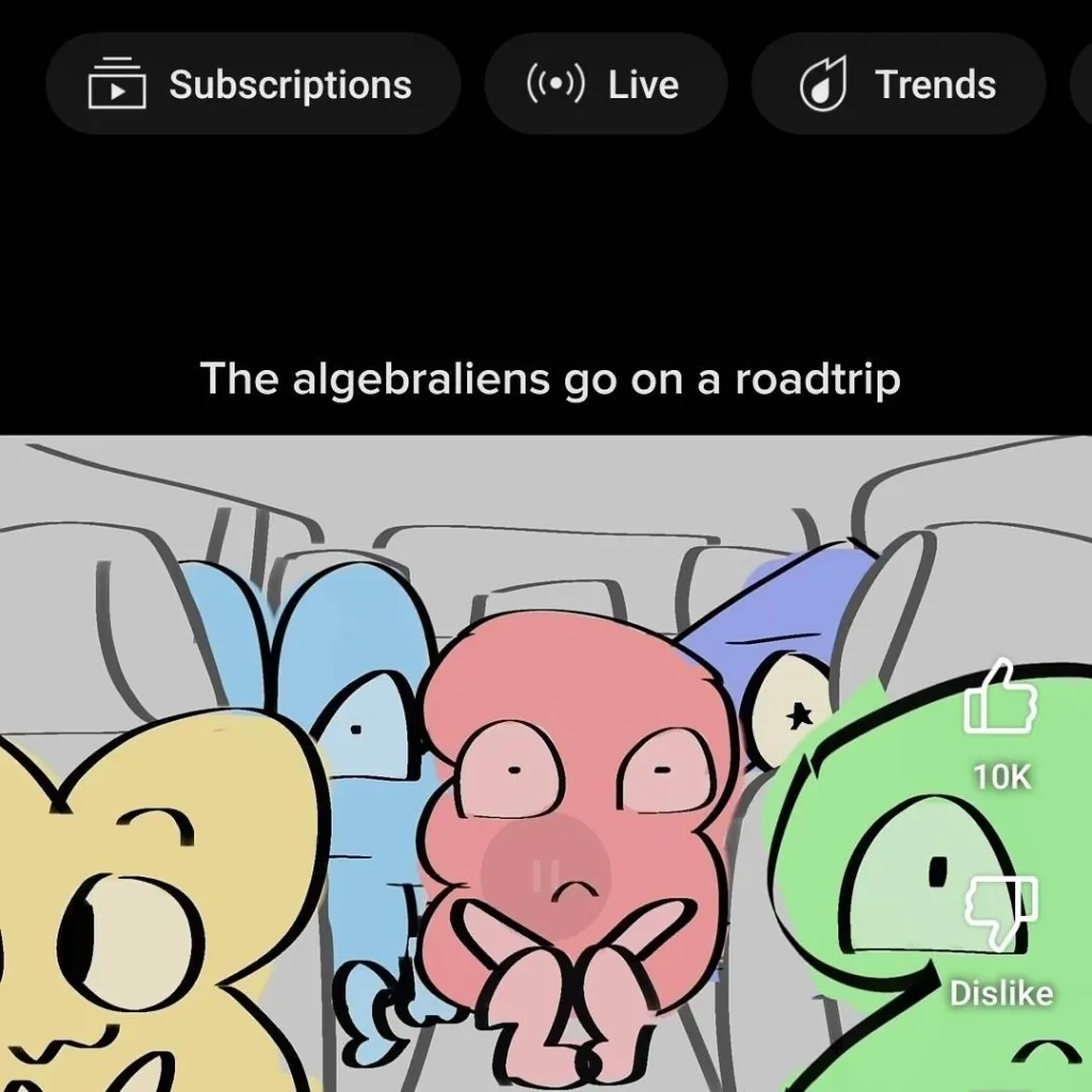 chat with ai character: Algebra roadtrip
