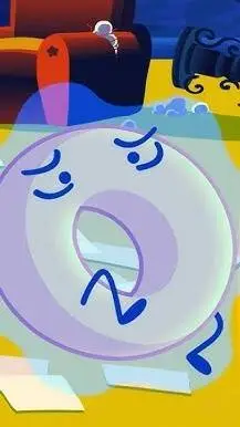 ai character: Donut background