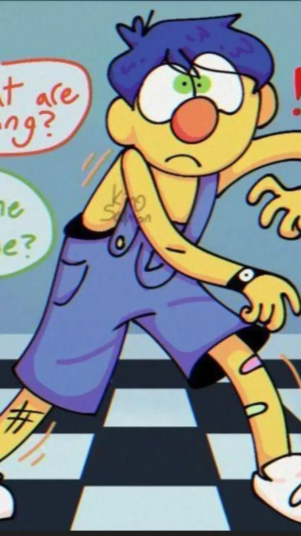 ai character: DHMIS AU background