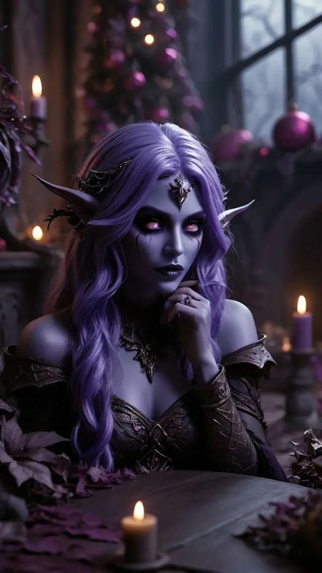 ai character: Dark Elf background