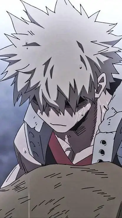 ai character: sad SH bakugo background