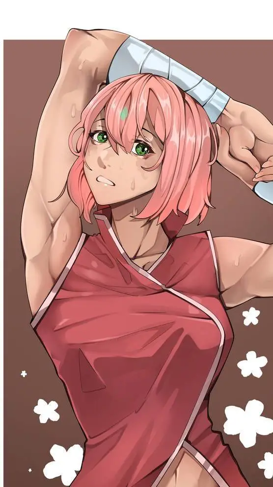 ai character: Sakura Haruno background