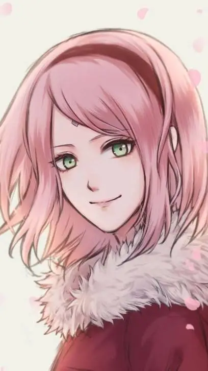 ai character: Sakura Haruno background