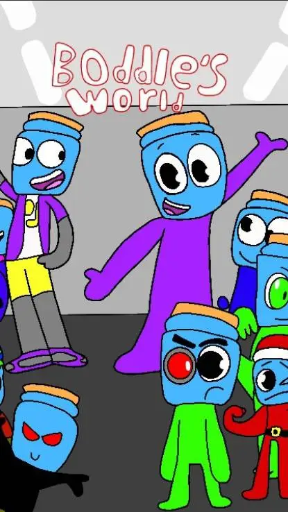 ai character: Boddle's world  background