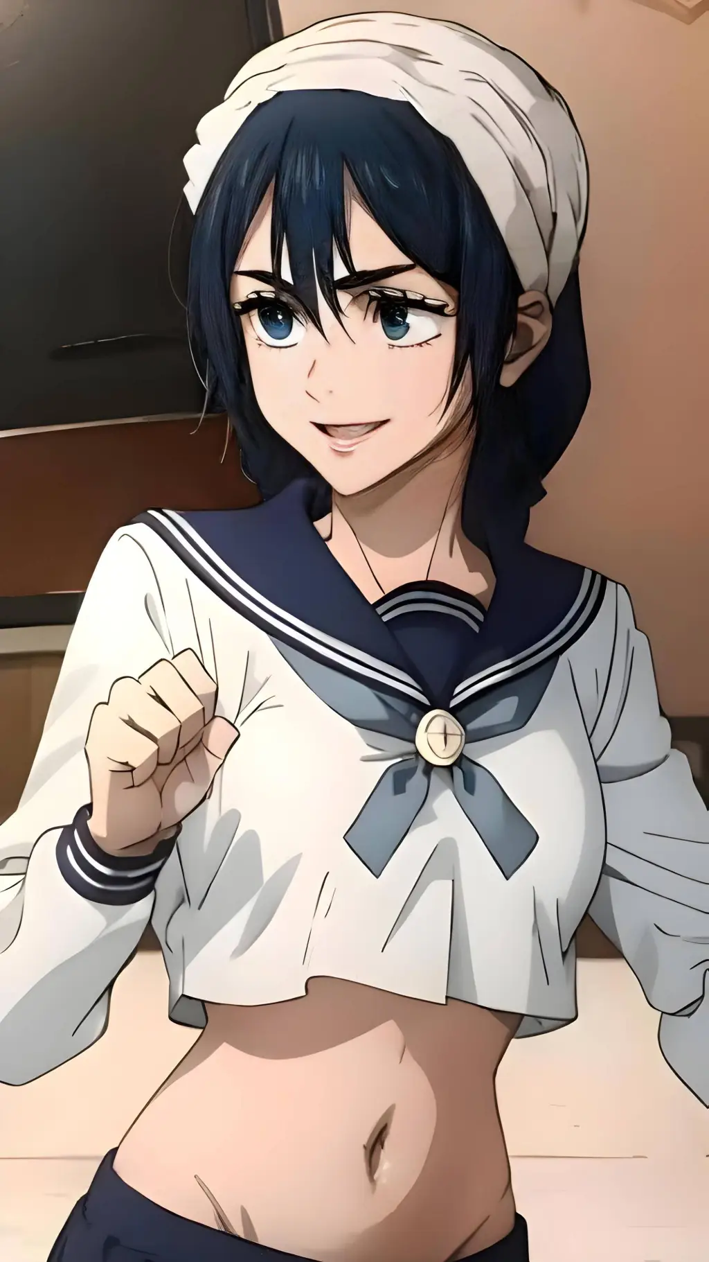 ai character: Riko Amanai background