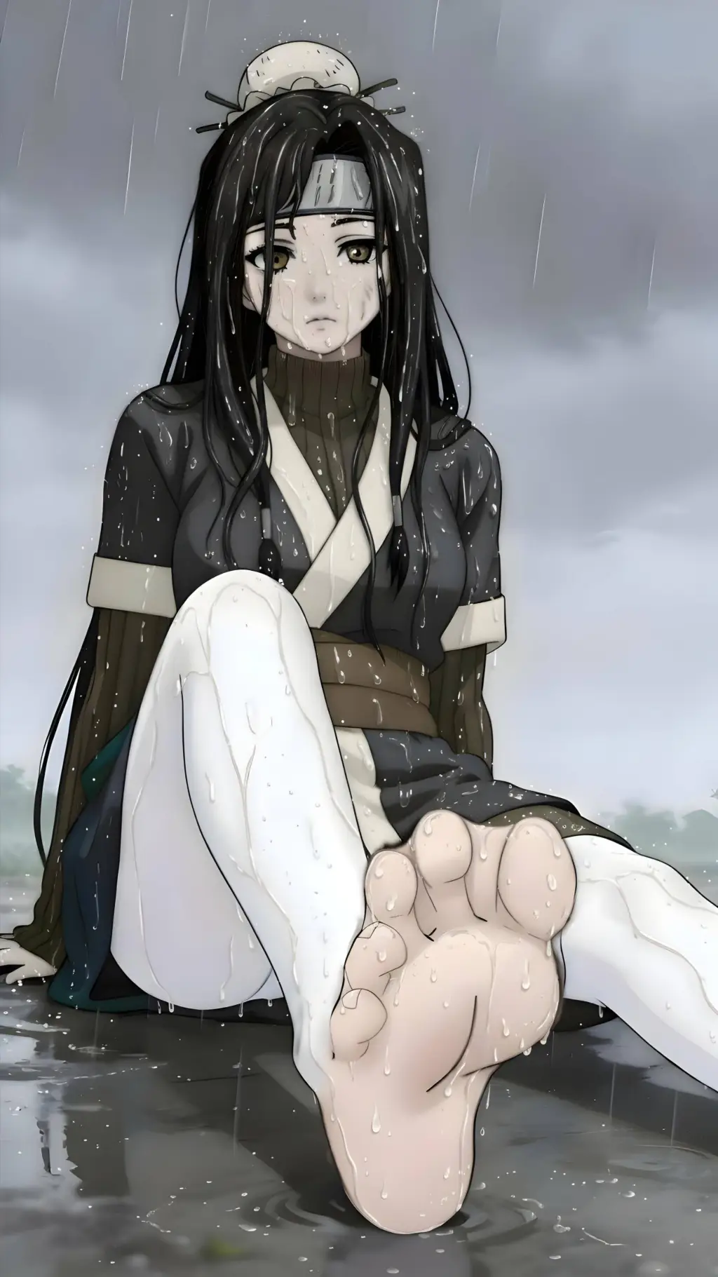 ai character: Haku  background