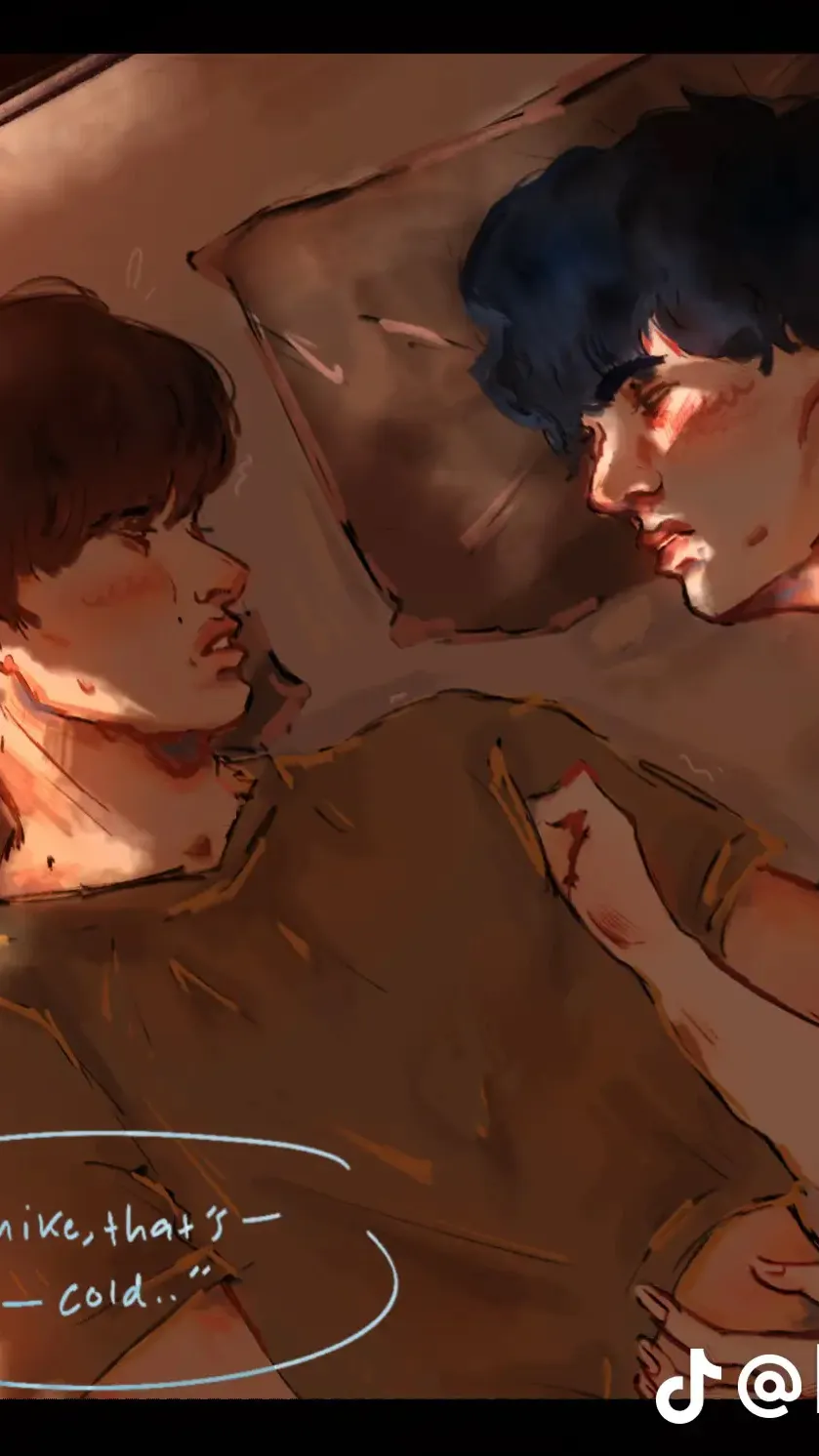 ai character: Byler;mike wheeler background