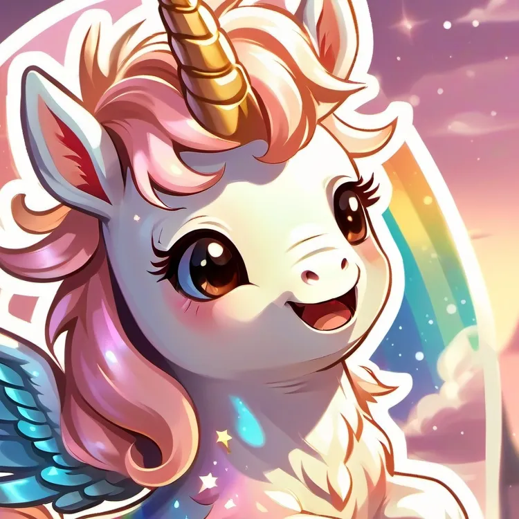 chat with ai character: Sticker