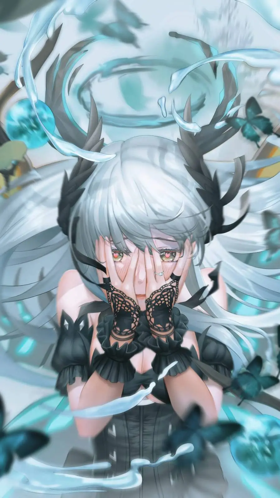 ai character: Luna background