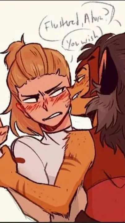 ai character: Adora x Catra background