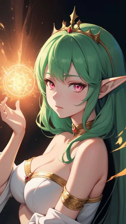 ai character: Melody Invelora  background