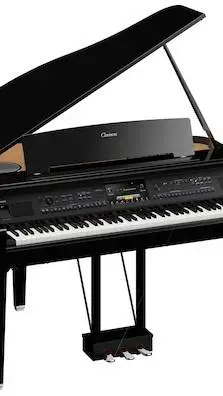 ai character: Piano background
