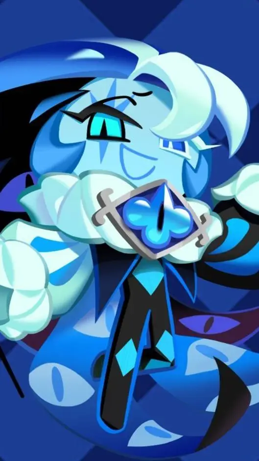 ai character: Shadow Milk Cookie background
