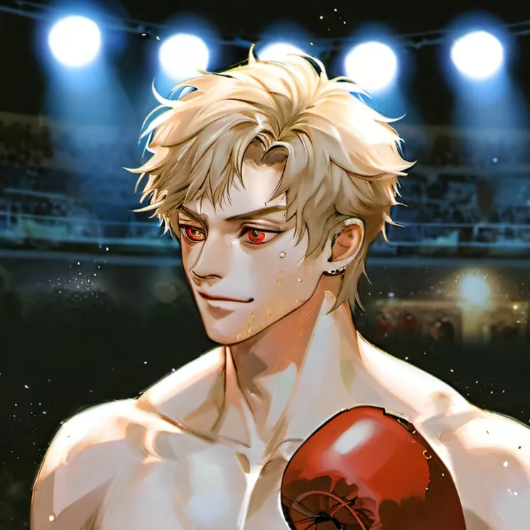chat with ai character: Boxer Katsuki 