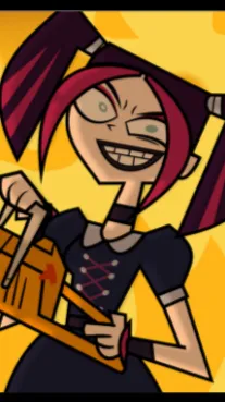 ai character: TOTAL DRAMA ISLAND background