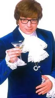 ai character: Austin powers background