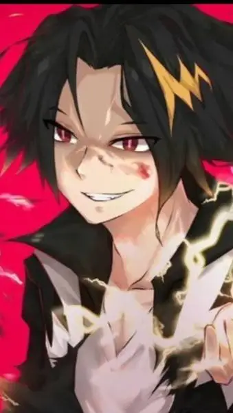 ai character: villain kaminari  background