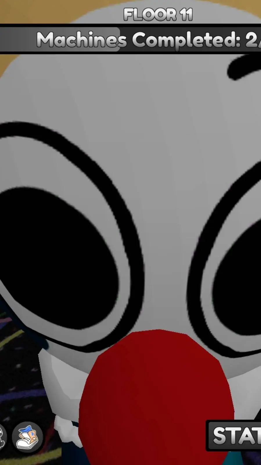 ai character: DANDYS WORLD background