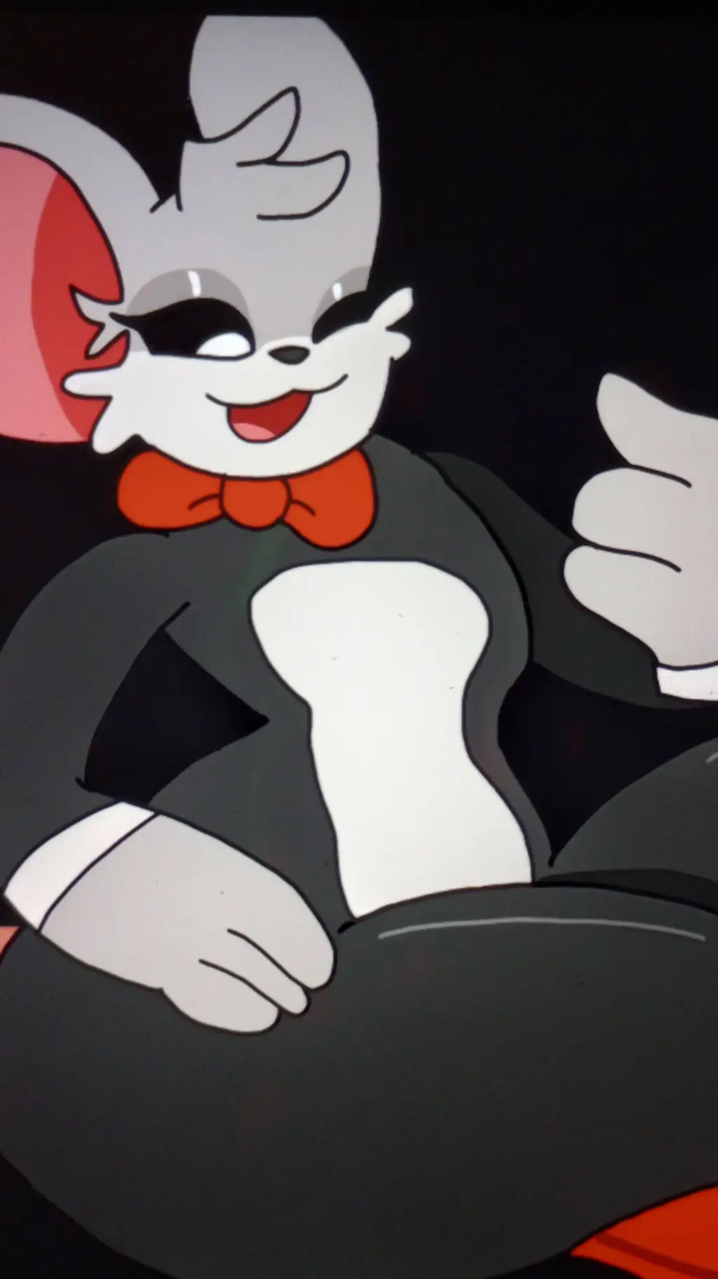 ai character: Fondue background