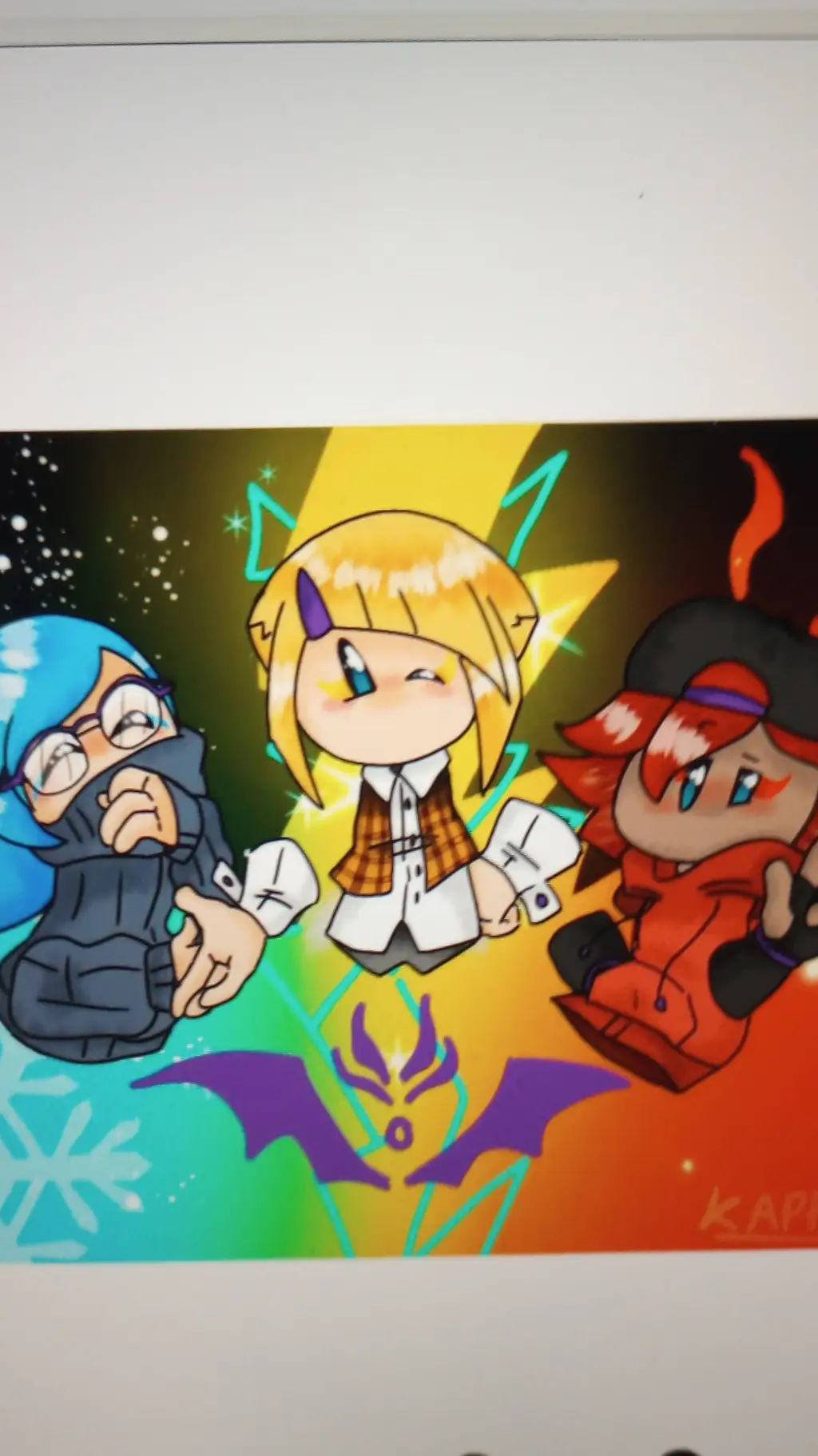 ai character: 3 Mage Sisters background