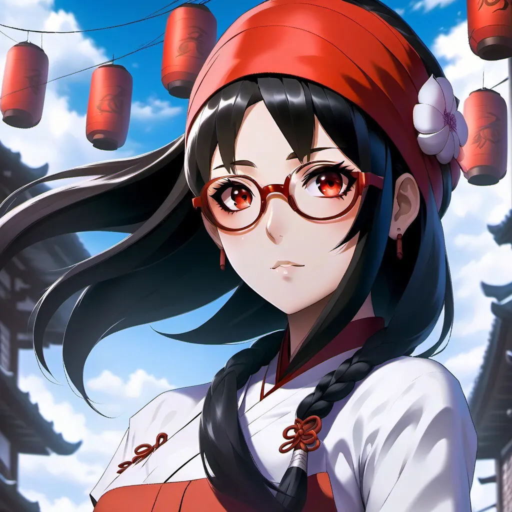 chat with ai character: Sarada Uchiha 