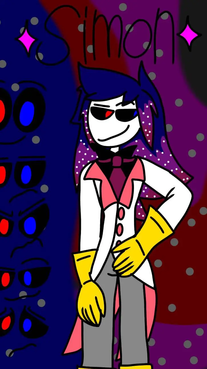 ai character: Simon  background