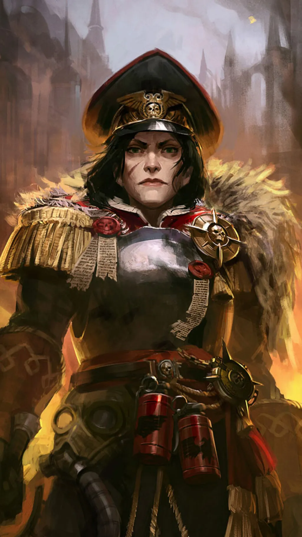 ai character: Commissar Annaka background