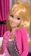 ai character: ~barbie~ background