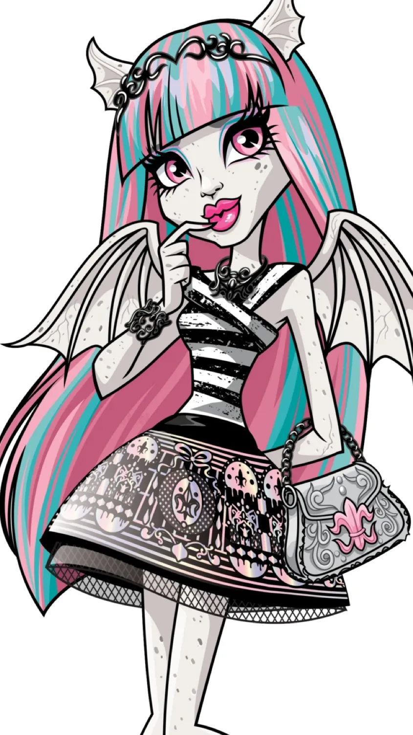 ai character: Rochelle goyle  background
