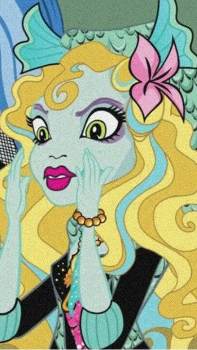 ai character: Lagoona Blue background