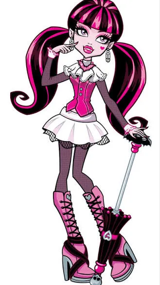 ai character: Draculaura background