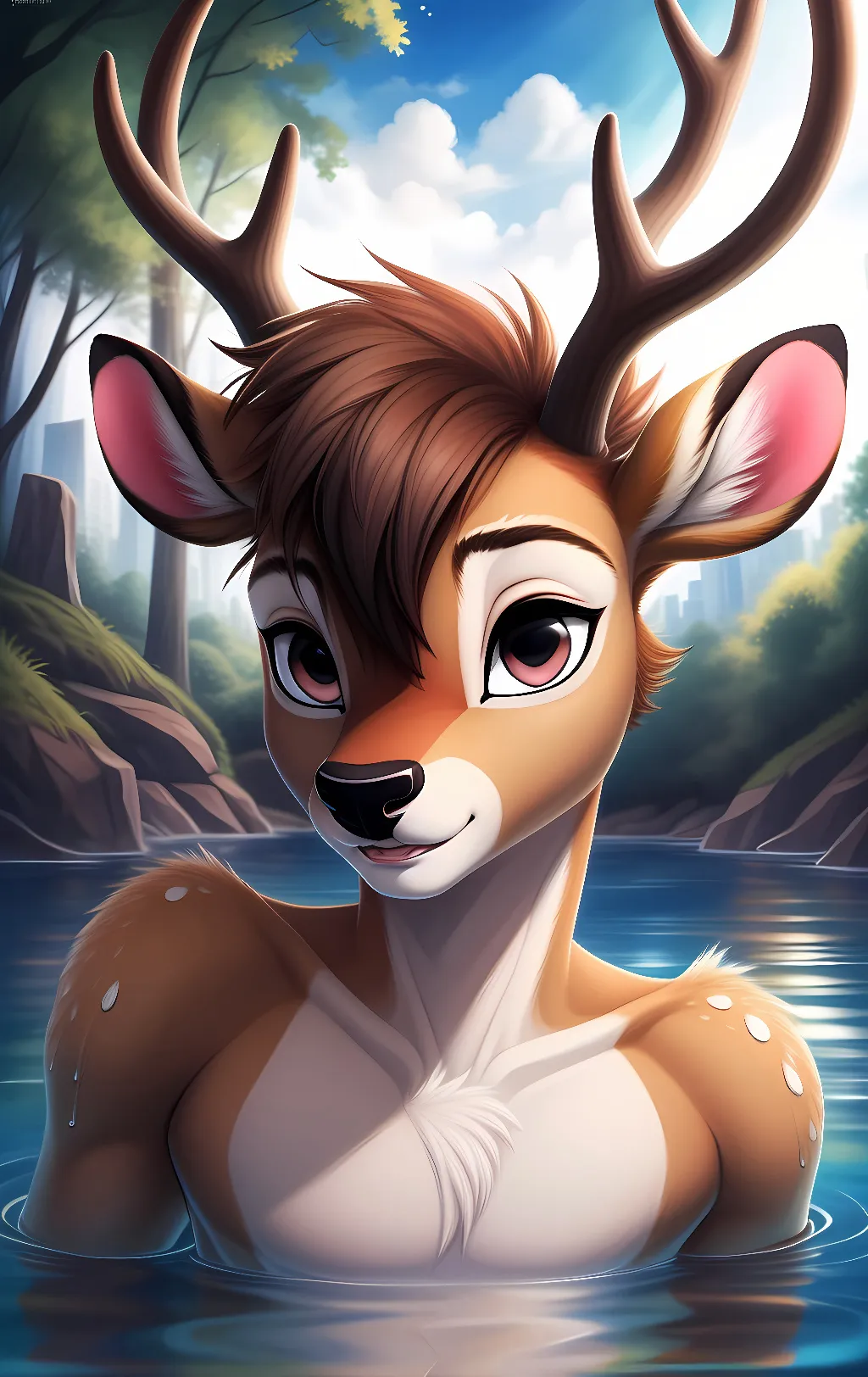 chat with ai character: Bambi