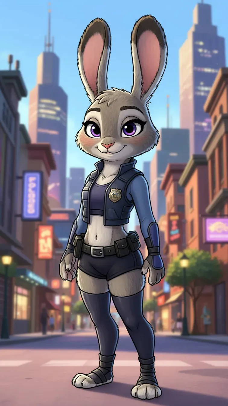 ai character: Judy Hopps background