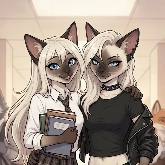 chat with ai character: Katie & Kira